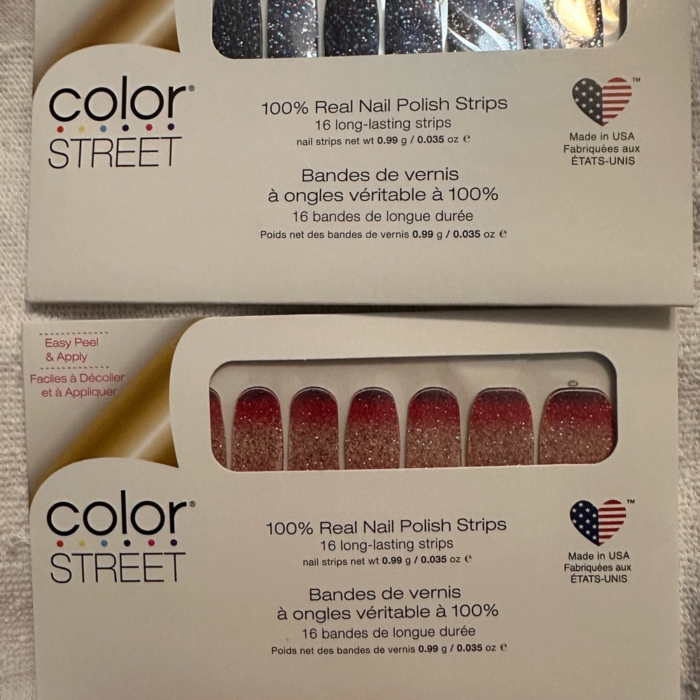 Color Street Nail Polish Strips - set of 2